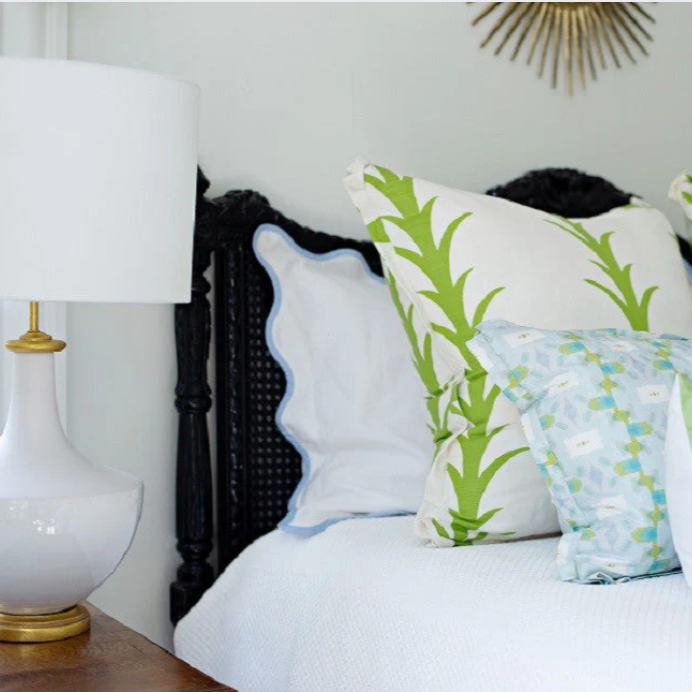 Pippen House Taped Signature Duvet in Cornflower Blue