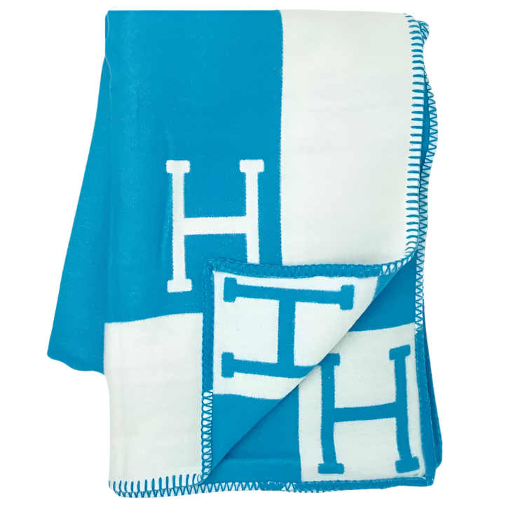 H Blanket Aqua