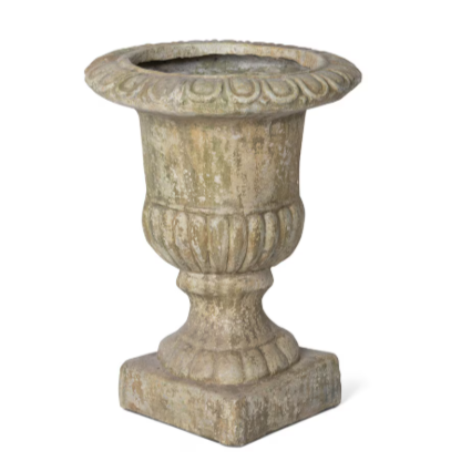 Courtyard Garden Urn with Base