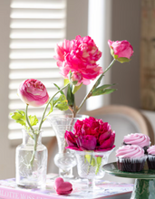 Load image into Gallery viewer, Summer Ranunculus, Pink Cerise Mix, 3 Assorted Colors
