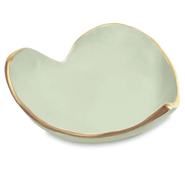 Beatriz Ball Mini Heart in Pistachio