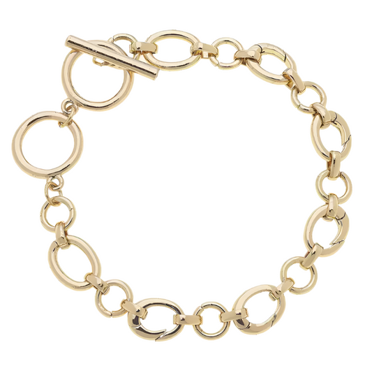 Toggle Charm Bracelet