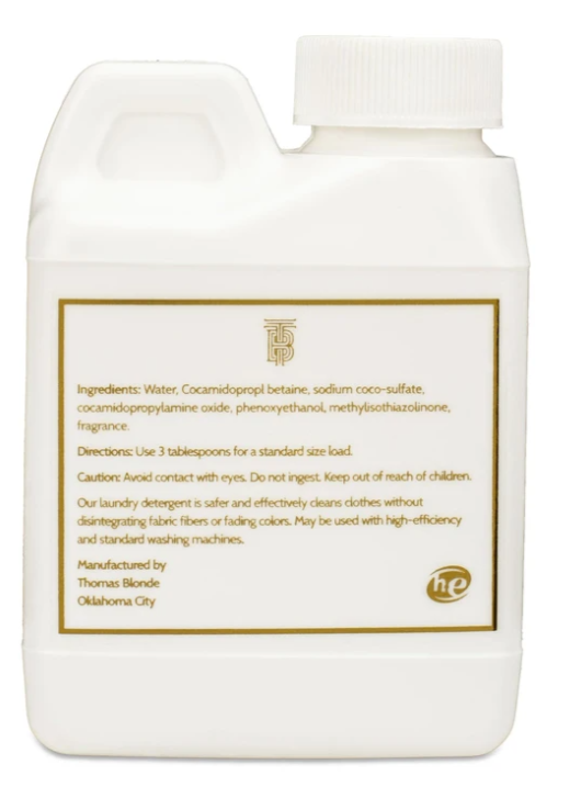 Thomas Blonde "The Dirty Blonde" Laundry Detergent