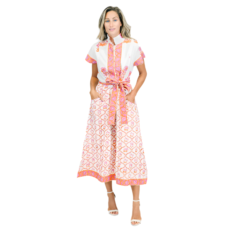 Victoria Dunn Camilla Foley Maxi Dress
