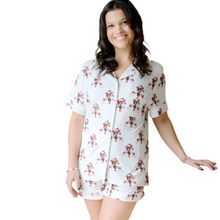 Load image into Gallery viewer, Bulldog Pajama Short Set
