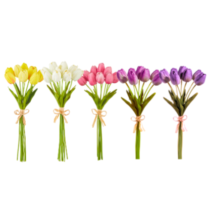 Faux Tulip Bunches