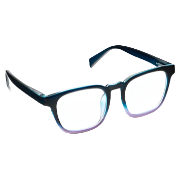 Peepers Latte Blue/Purple Readers