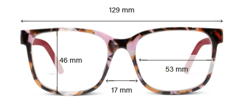Peepers Sycamore Pink Botanico Readers