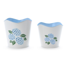 Load image into Gallery viewer, Hydrangea Blue Flower Cachepots
