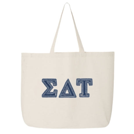 Sorority Canvas Tote Bag