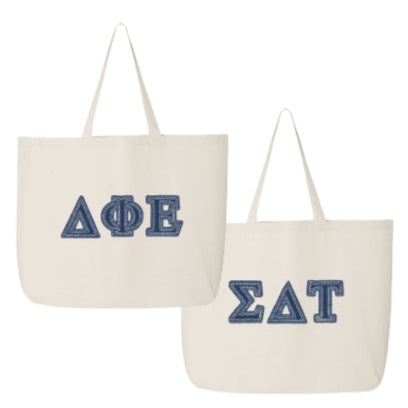 Sorority Canvas Tote Bag