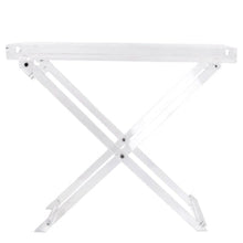 Load image into Gallery viewer, Acrylic Folding Tray Table
