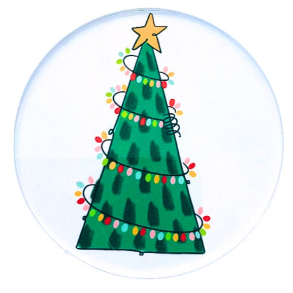 Christmas Tree Acrylic Coaster