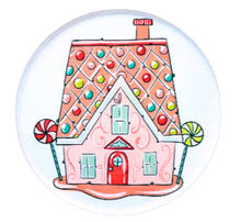 Load image into Gallery viewer, Gingerbread House Acrylic Coaster
