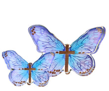 Load image into Gallery viewer, Blue Cross Butterfly Acrylic Shelfie
