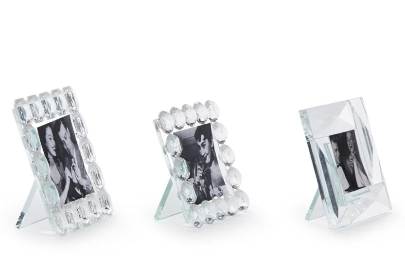 Brilliant Cut 3" x 3" Crystal Photo Frame'