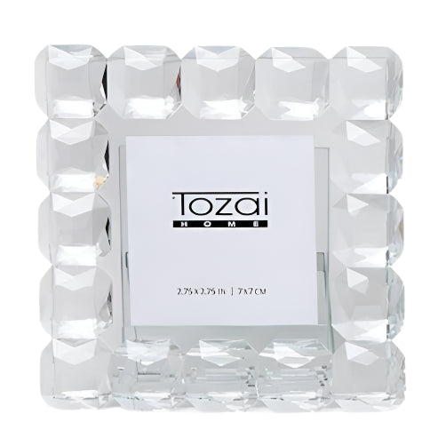 Brilliant Cut 3" x 3" Crystal Photo Frame'
