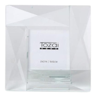 Brilliant Cut 3" x 3" Crystal Photo Frame'