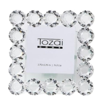 Brilliant Cut 3" x 3" Crystal Photo Frame'