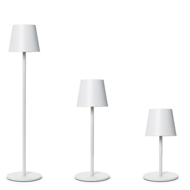 White Adjustable Cordless Lamp