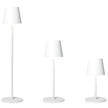 Load image into Gallery viewer, White Adjustable Cordless Lamp
