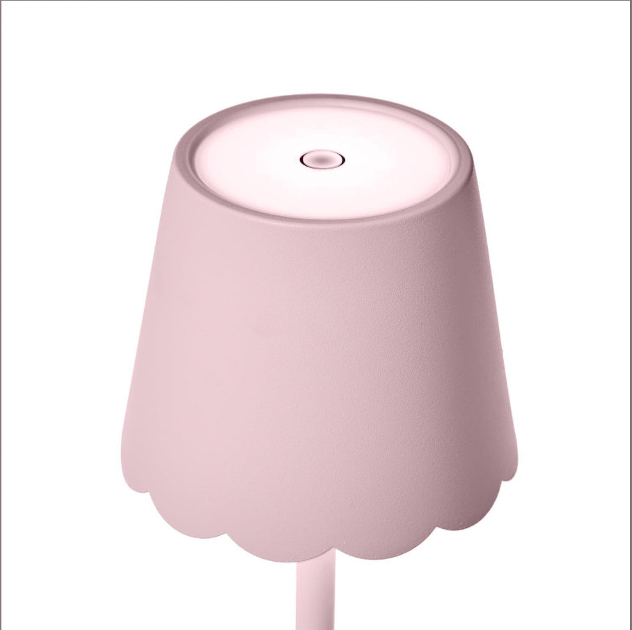 Pink Cordless LED Lamp