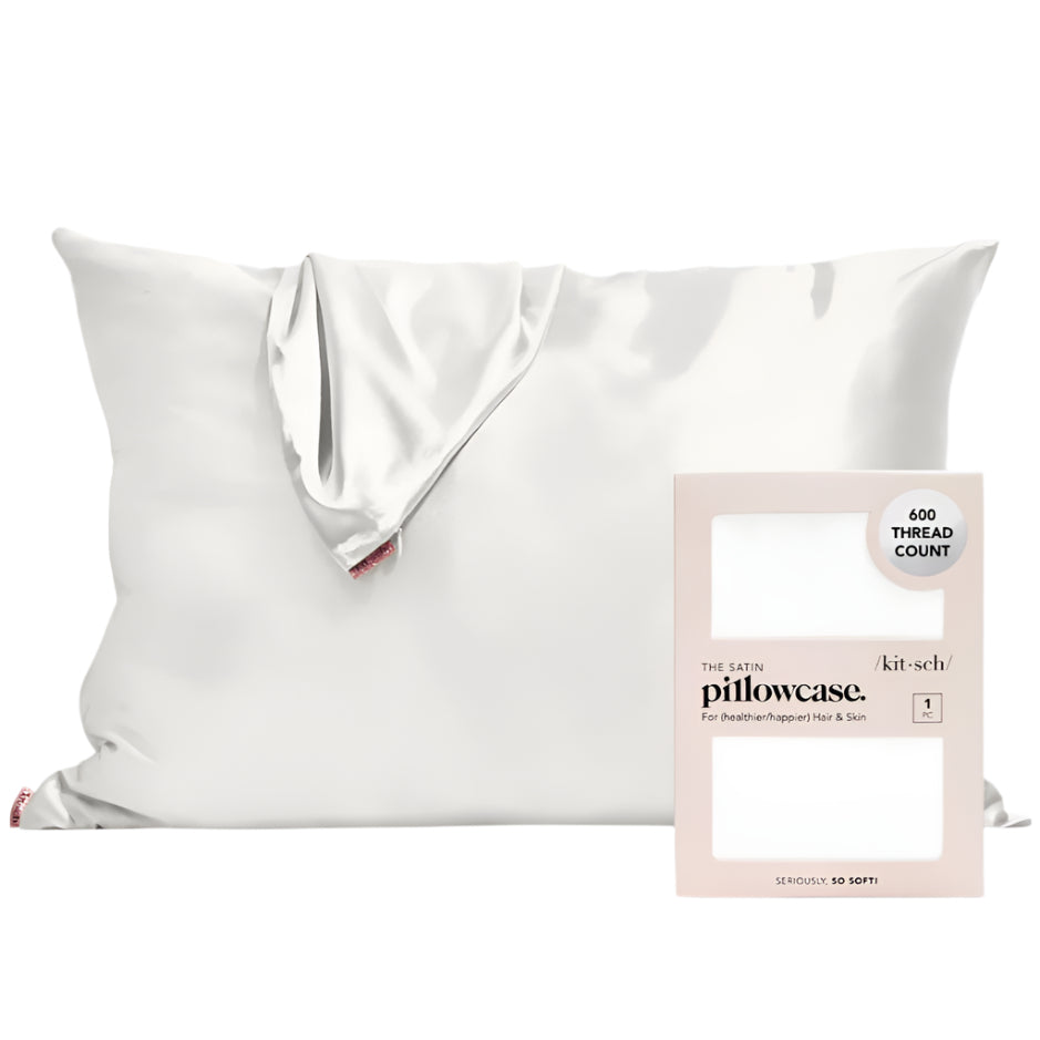 Satin Pillowcase - Ivory