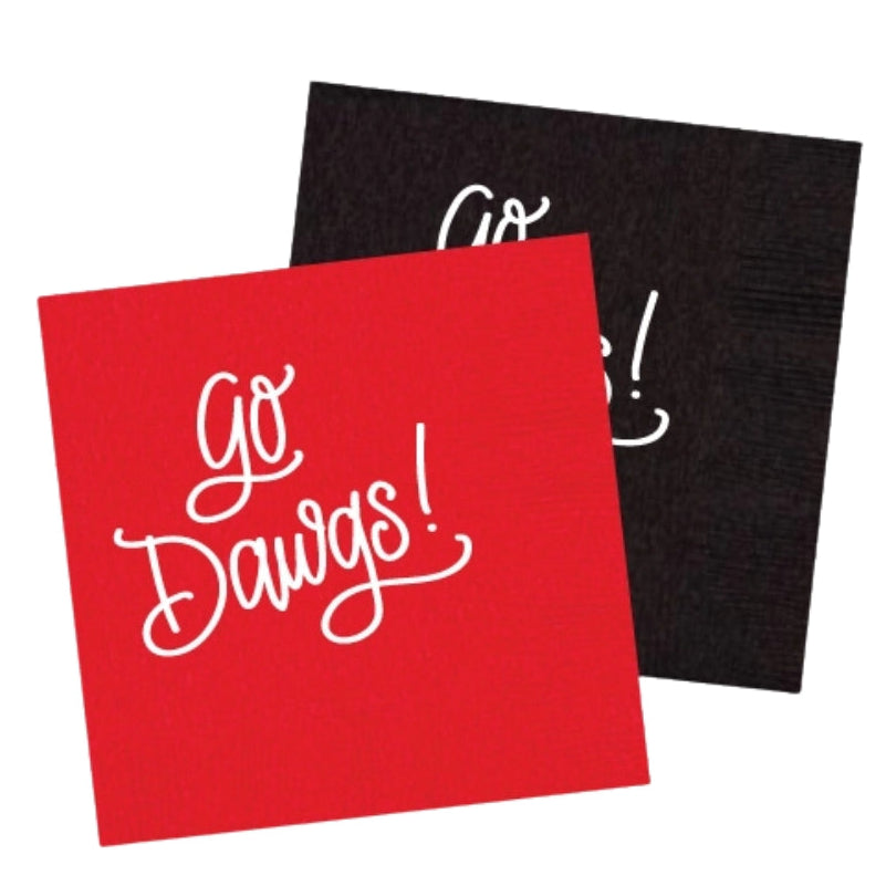 Go Dawgs Napkins