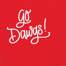 Load image into Gallery viewer, Go Dawgs Napkins
