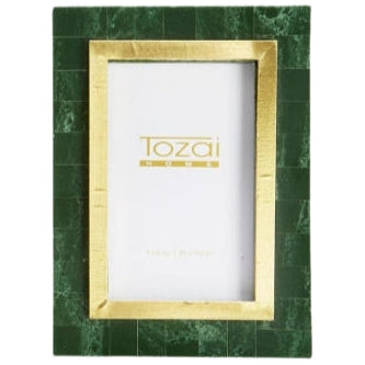 Green and Gold Photo Frame