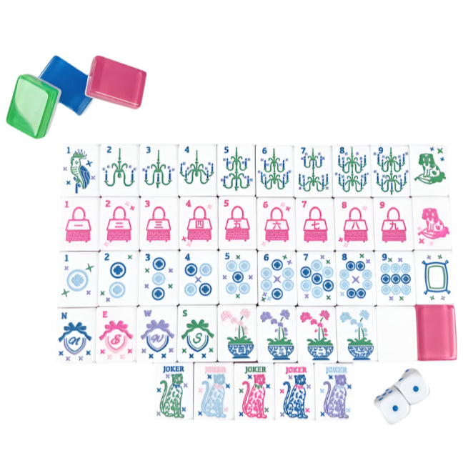 Grandmillennial Mahjong Set