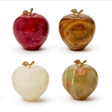 Load image into Gallery viewer, Marble Apple Paperweight
