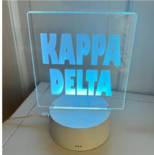 Load image into Gallery viewer, Sorority LED Nightlight with Remote
