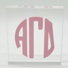 Load image into Gallery viewer, Sorority Acrylic Paperweight
