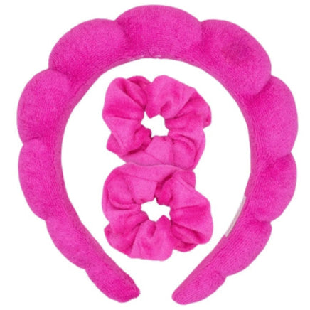 Spa Headband with Scrunchies