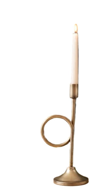 Trumpet Candle Holder