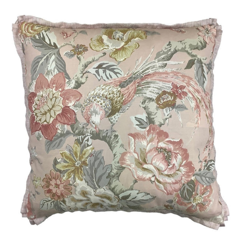 Blush Valentina Bird Pillow