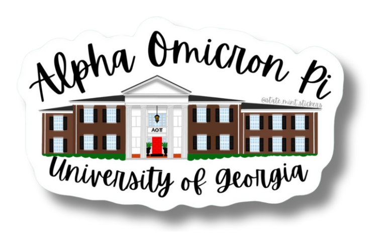 Sorority House Sticker