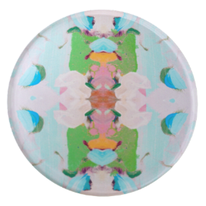 Acrylic Coaster: Monets Garden Green Coaster | Laura Park Designs x Tart