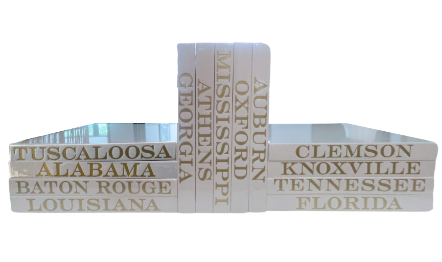 Blank Book Collegiate Towns + States
