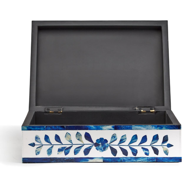Jaipur Palace Blue & White Box