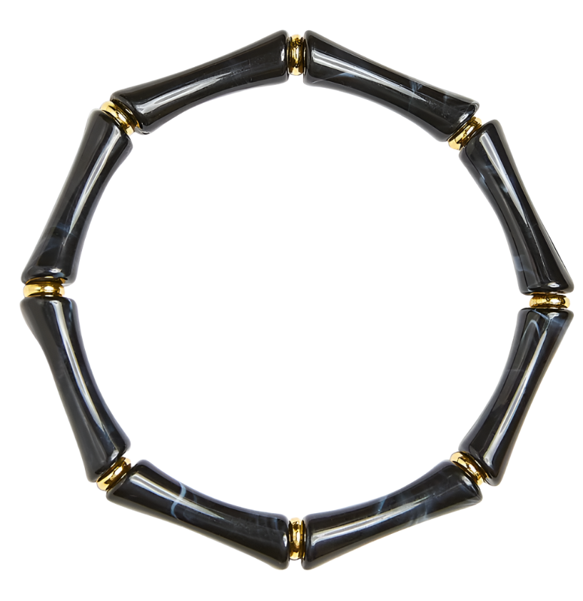 Lucy Acrylic Bamboo Bracelet