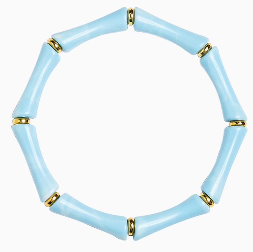 Lucy Acrylic Bamboo Bracelet
