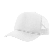 Load image into Gallery viewer, Trucker Front Mesh Snapback Hat
