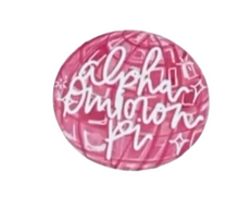 Load image into Gallery viewer, Disco Ball Sorority Button
