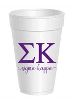 Load image into Gallery viewer, Sorority Styrofoam Cups
