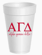 Load image into Gallery viewer, Sorority Styrofoam Cups
