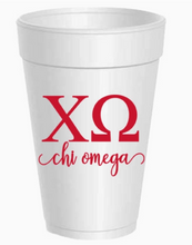 Load image into Gallery viewer, Sorority Styrofoam Cups
