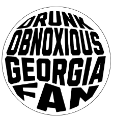 Drunk Obnoxious Georgia Fan: Block