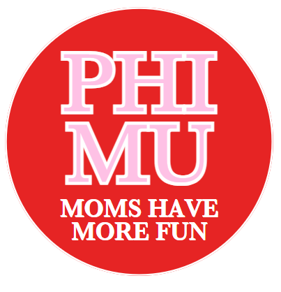 Sorority Moms Have More Fun Button